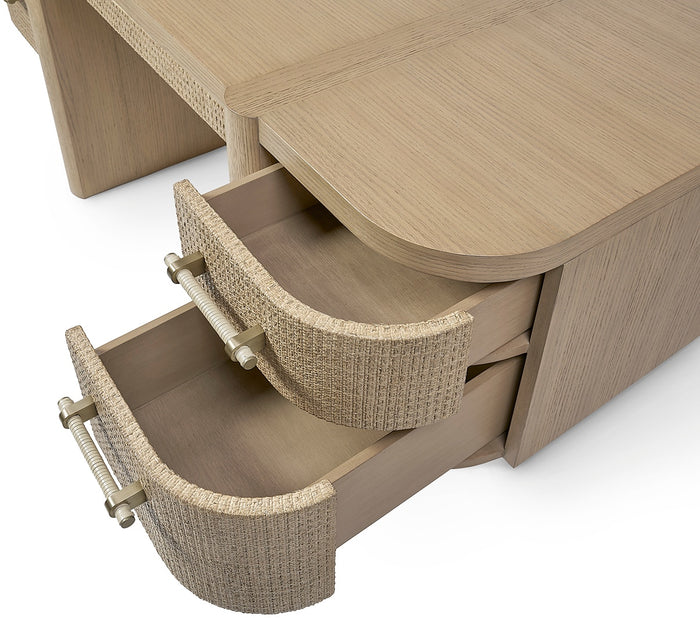 Zoey Natural Oak Desk