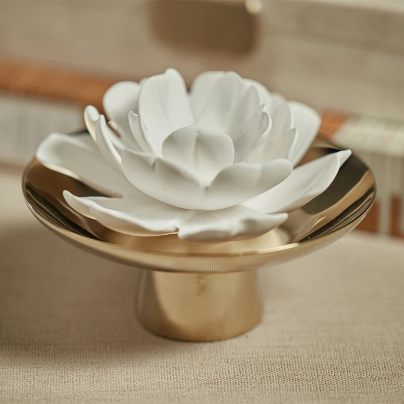 Apothecary Inspire Love Moroccan Peony Fragrance Porcelain Diffuser (Set of 4)