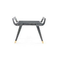 Statement Carbon Black Bench