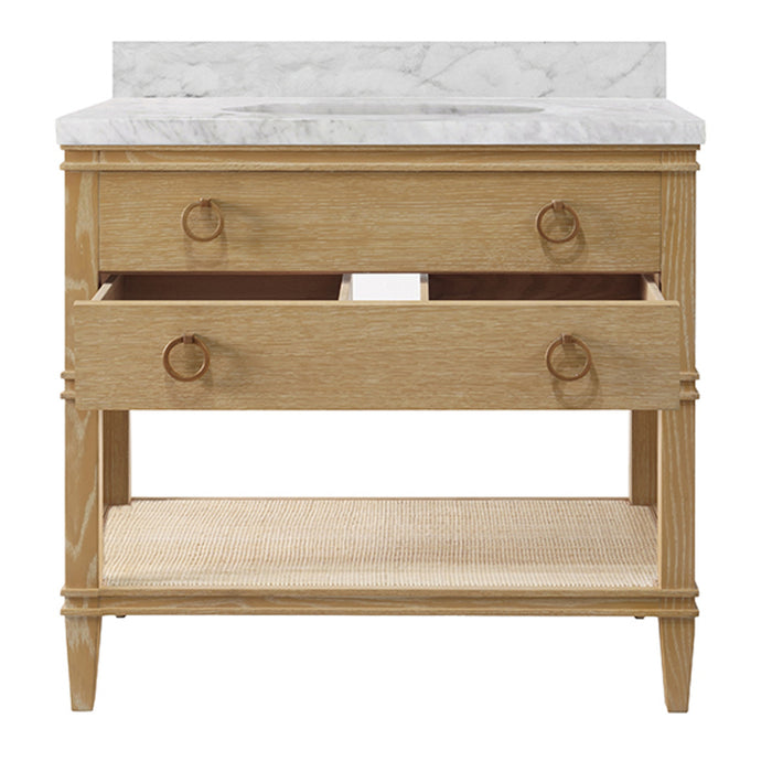 Ember 36.5" Cerused Oak Bath Vanity