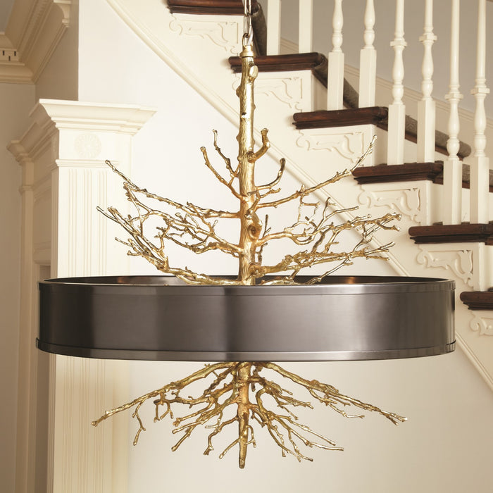 Twig Brass & Bronze Pendant Light