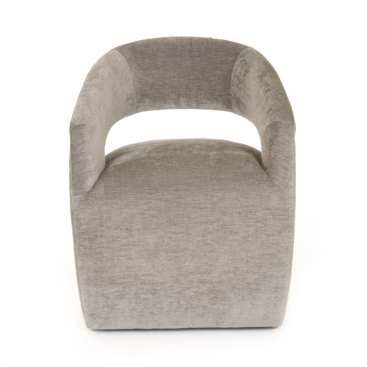 Gastra Grey Modern Fabric Dining Chair