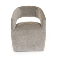 Gastra Grey Modern Fabric Dining Chair