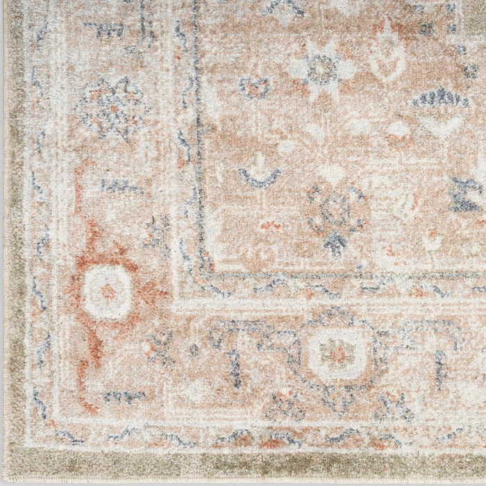 Pheobe Sage Multicolour Washable Area Rug