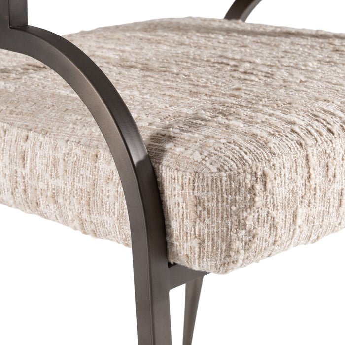 Claire Modern Beige Fabric Dining Chair