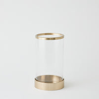 Banded Antique Brass Hurricanes (2 Sizes Available)