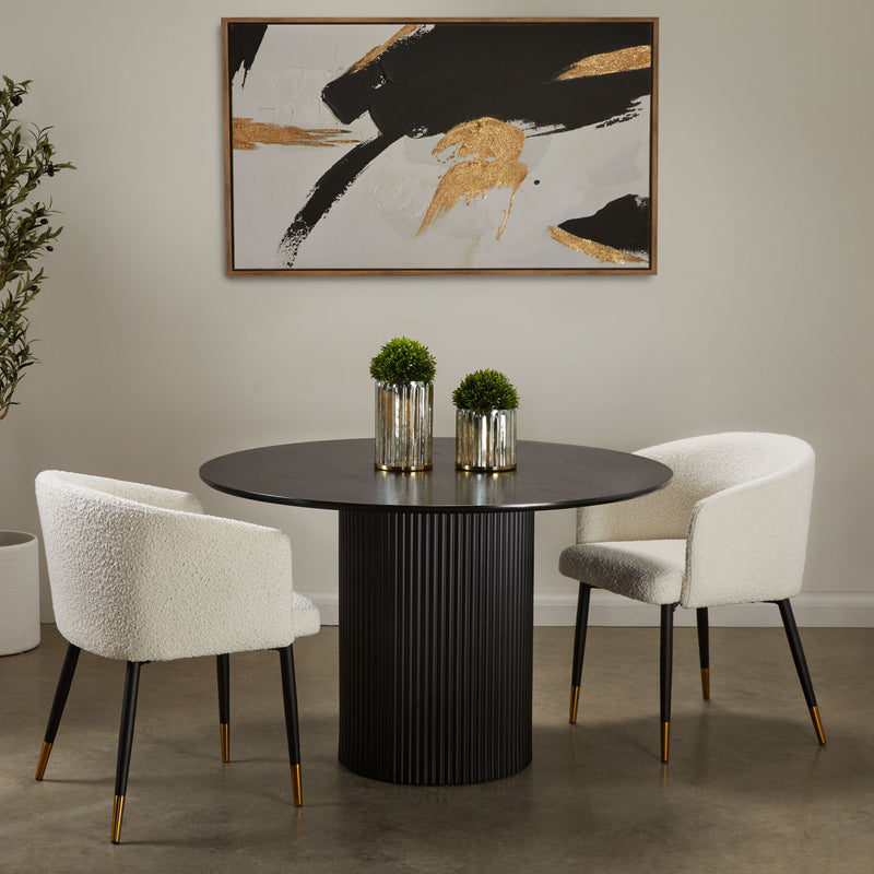 Sonnet Black Dining Table