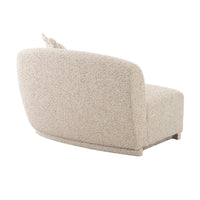 Marion 60: Two-Tone Textured Performance Boucle Loveseat - RAF