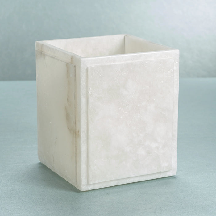 Côte d'Azur Alabaster Wastebasket - Set of 2