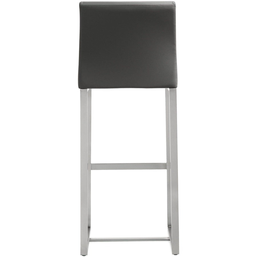 Moriah Grey Steel Barstools (Set of 2) - Luxury Living Collection
