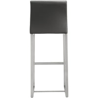 Moriah Grey Steel Barstools (Set of 2) - Luxury Living Collection