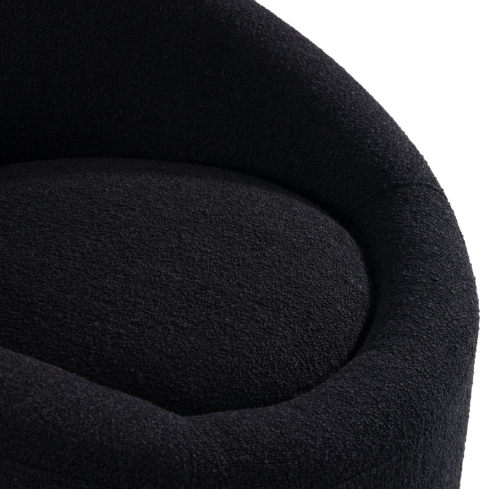 Giovanni Black Accent Chair