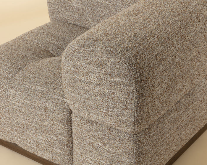 Mallo Dusty Greige Modular Corner Chair Sofa