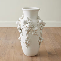 Villa White Matte Limone Urn (2 Sizes Available)