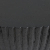 Etta 48" Black Outdoor Coffee Table
