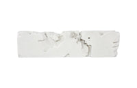 Wyn 59" Natural Indoor/Outdoor Off White Roman Bench