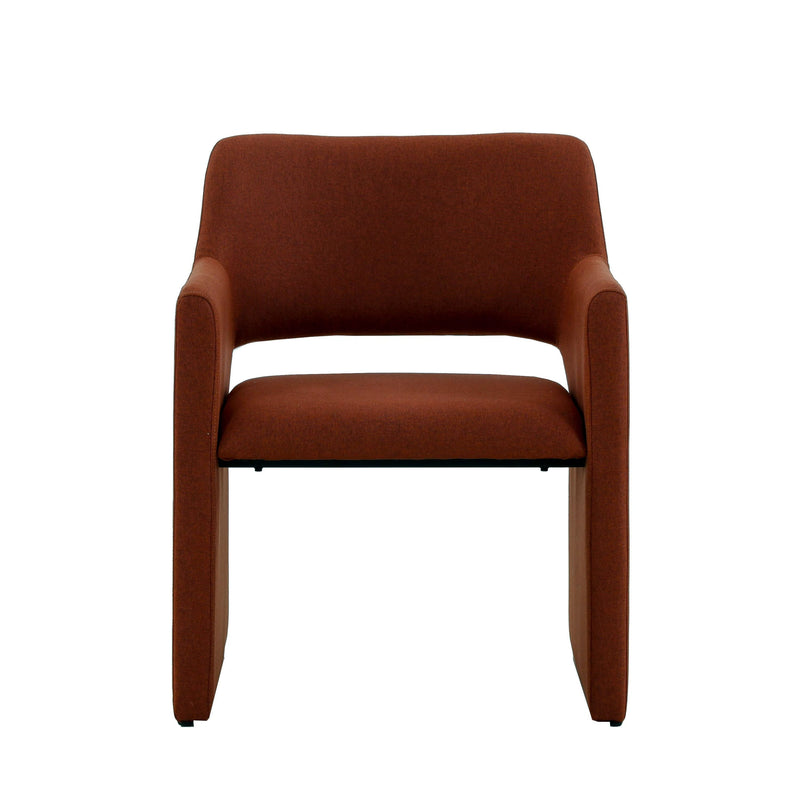 Sara Modern Rust Dining Chair