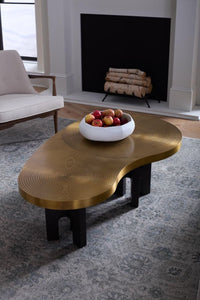 Jacob Antique Brass Coffee Table