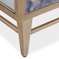 Radiant Grey Agate & Gold Sideboard