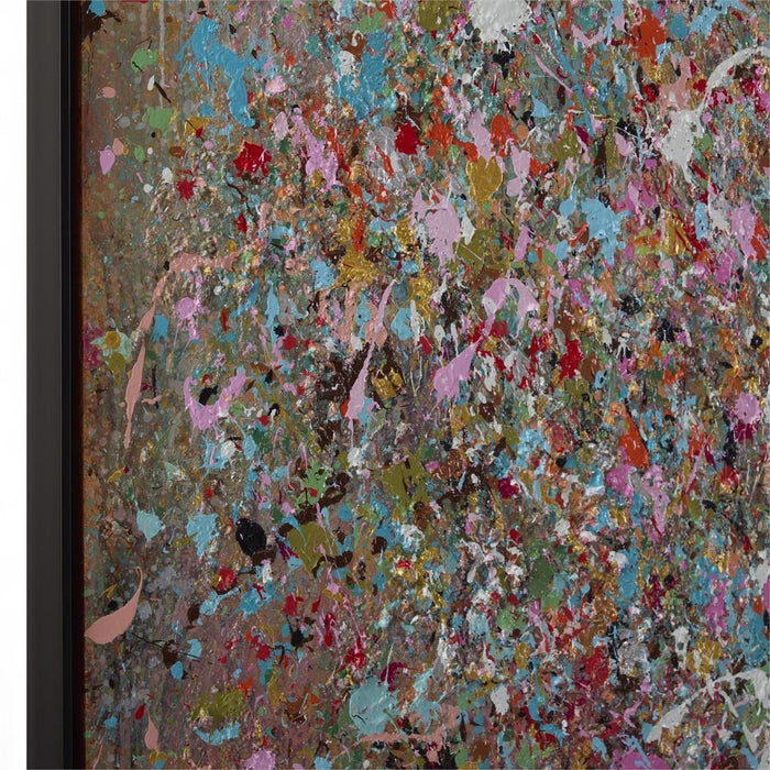 Larra Color Burst Painting