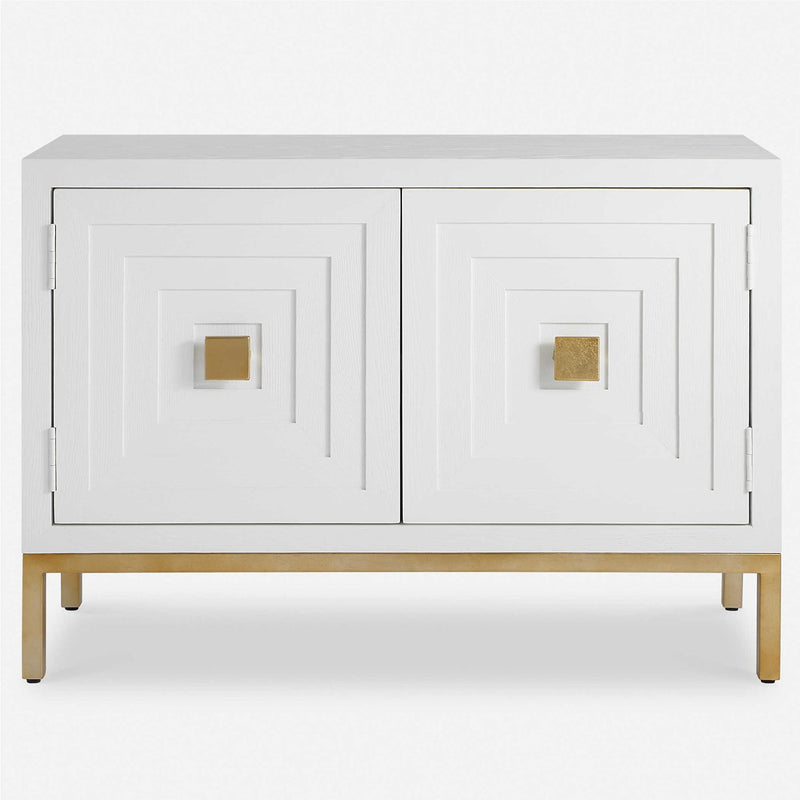 Bennett 2 Door White Cabinet