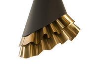 Shuffle Black & Gold Pendant Lamp