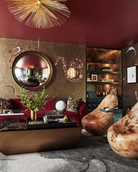 Emilee 84" Paprika Velvet Sofa