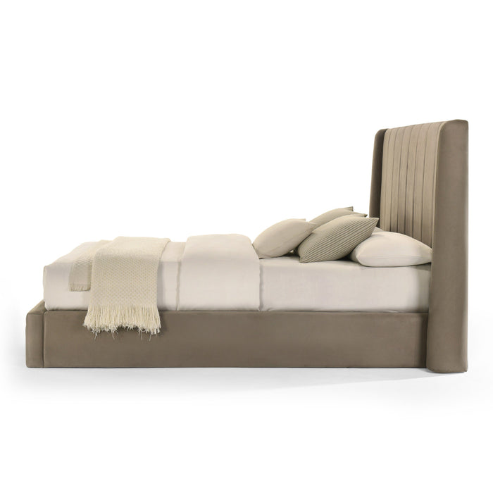 Renee Modern Tan Bed