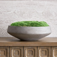 Arlow Moss With Light Grey Planter