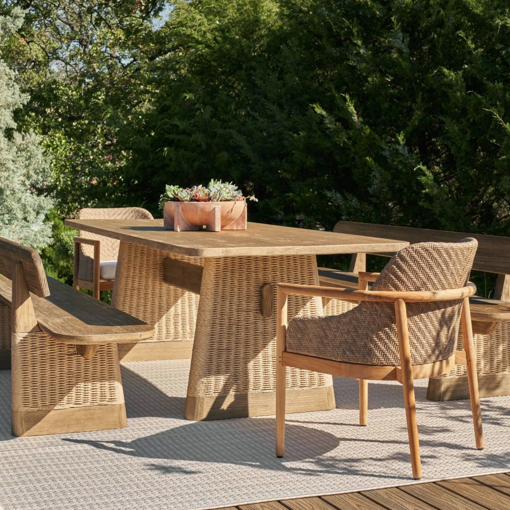 Delrio 96" Outdoor Dining Table