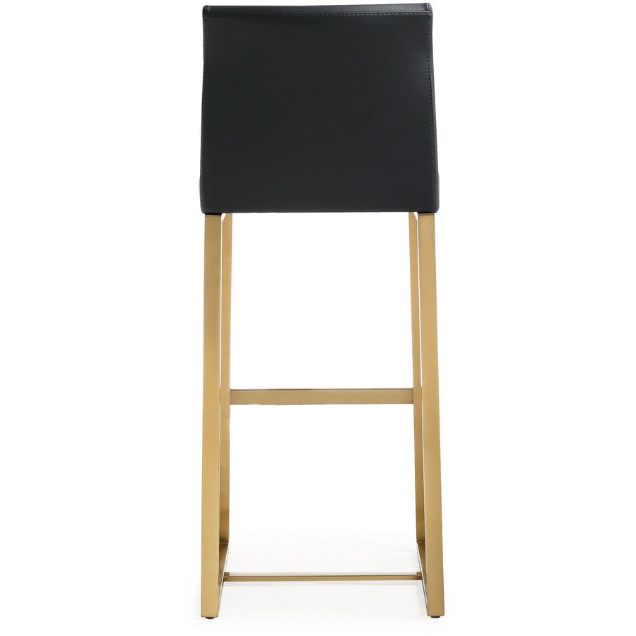 Moriah Black Gold Steel Barstools (Set of 2) - Luxury Living Collection