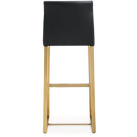 Moriah Black Gold Steel Barstools (Set of 2) - Luxury Living Collection