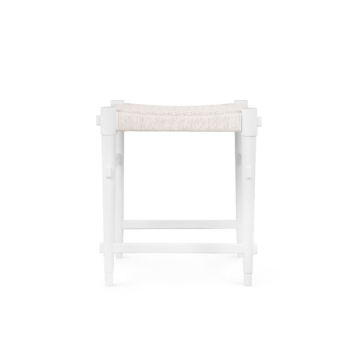 Shai White Rope Counter Stool