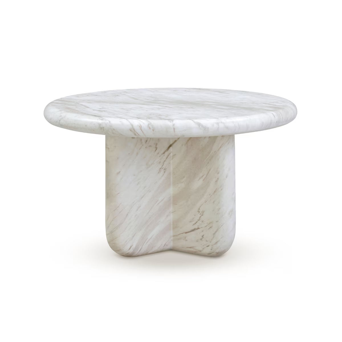 Juju Marble 24" Tall Coffee Table (Indoor or Outdoor)