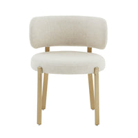 Havana Cream Linen Dining Chair - Luxury Living Collection
