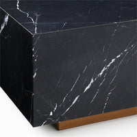 Haillie Marble & Gold Coffee Table