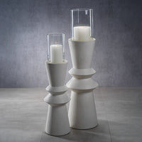 White Bay Pillar Hurricane (2 Sizes Available)