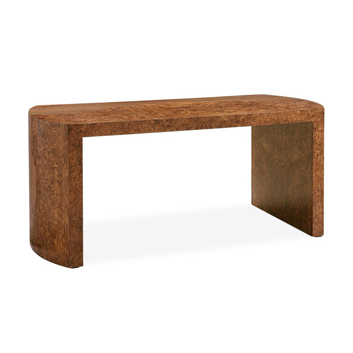 Kura 68" Walnut Burl Desk