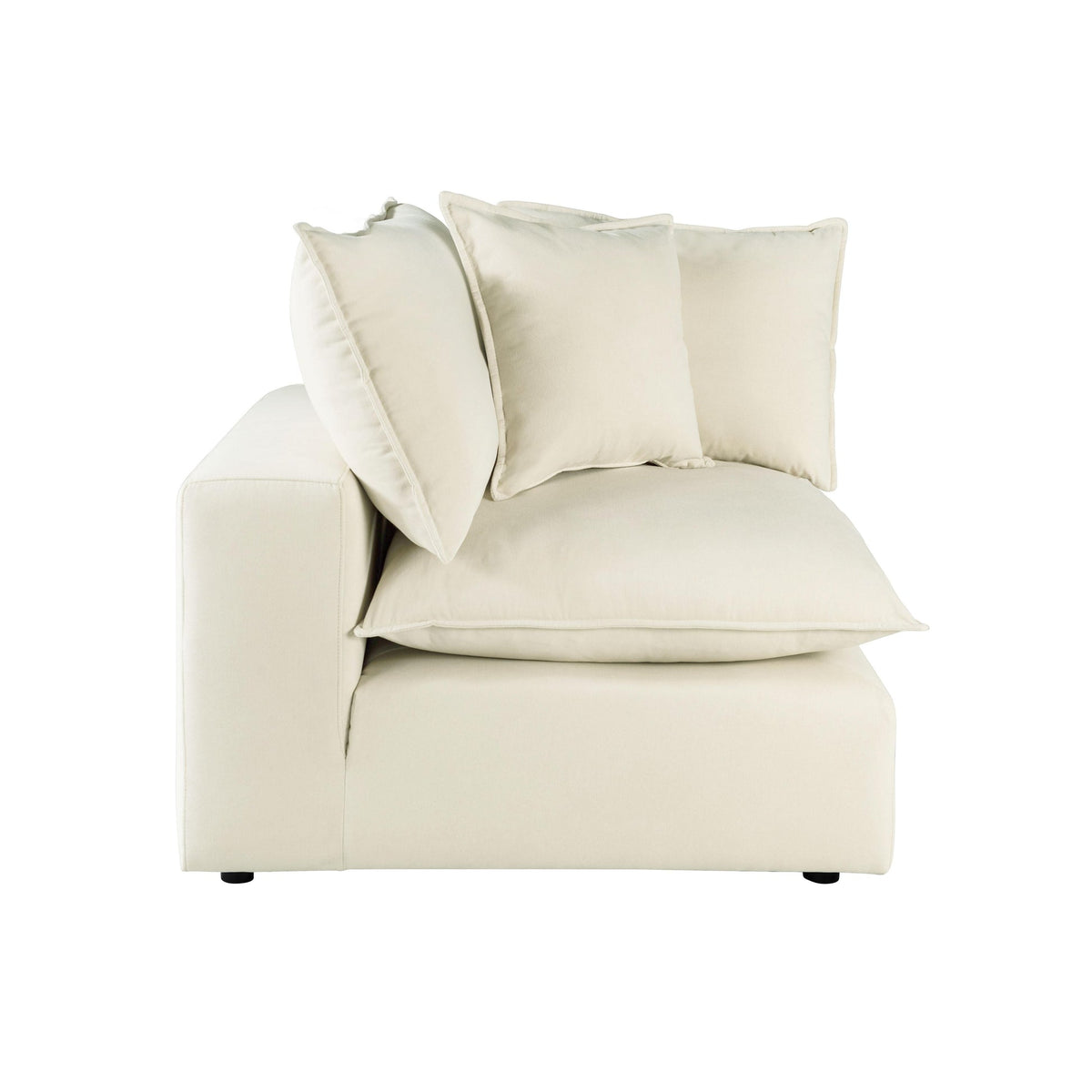 Cali Natural Performance Fabric Modular Corner Chair