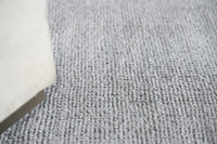 Amro White/Silver Grey Modern Area Rug - Elegance Collection