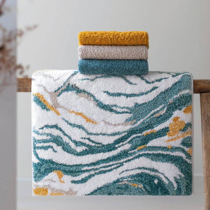 Onda Multicolour Luxury Bath Rug