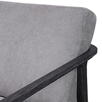 Palerma Steel Gray Accent Chair