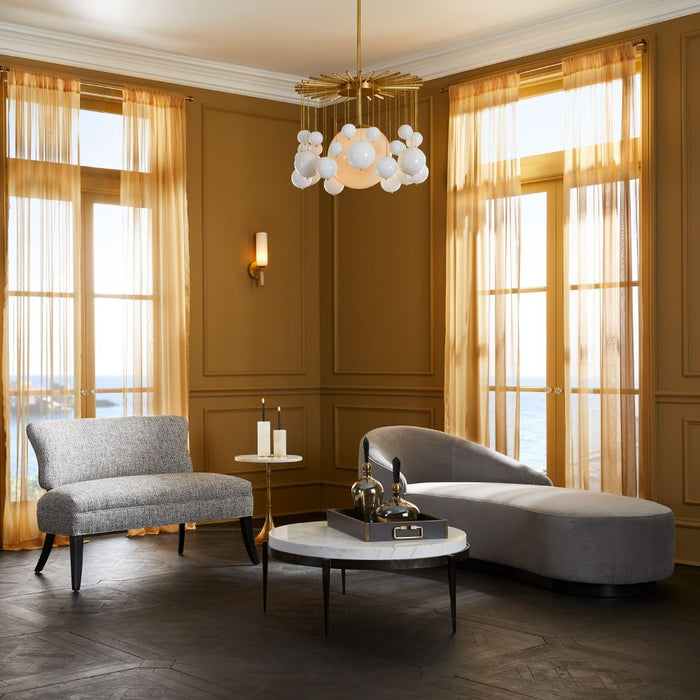 Turner 71" Chaise Sharkskin Velvet Grey Ash Right Arm