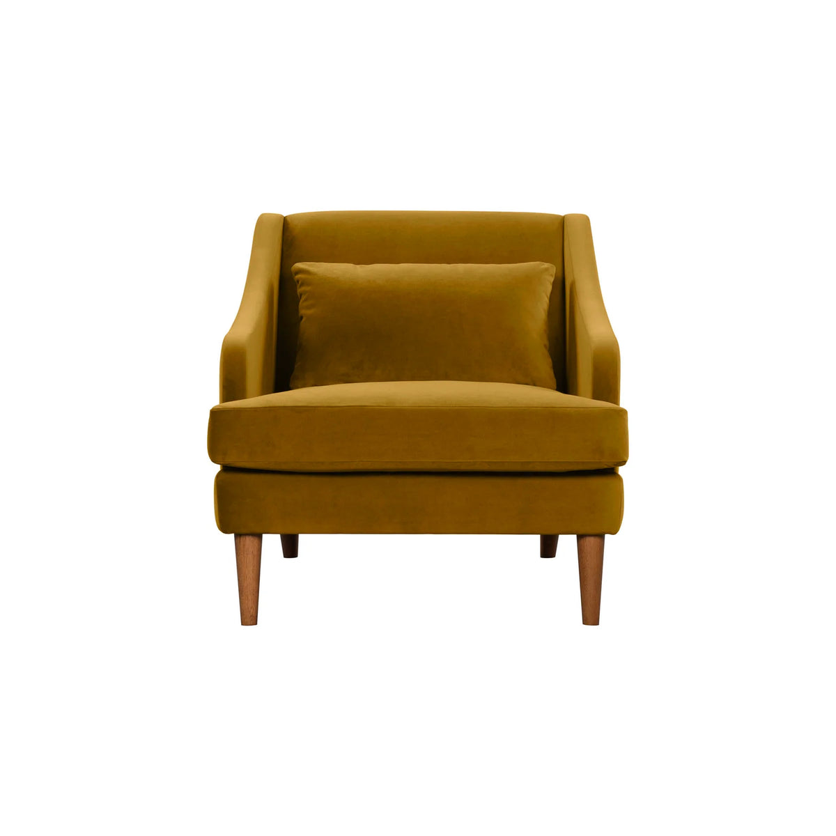 Brittlyn Dijon Velvet Accent Chair