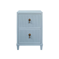Marina 22" Light Blue Nightstand