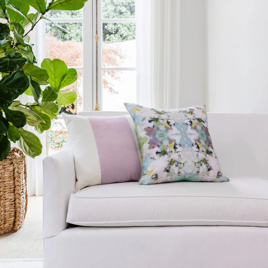 River Multicolour Decorative Pillow (4 Sizes Available)