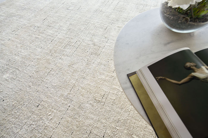 Rina Ivory/Grey Area Luxury  Rug