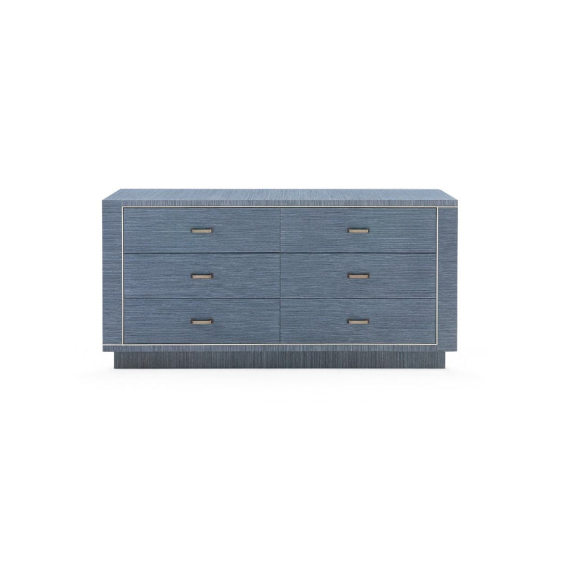 Noah Blue 6 Dresser Drawer