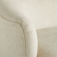 Jovani 60" Ivory Grey Ash Settee