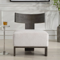 Lani Dark Walnut Accent Chair
